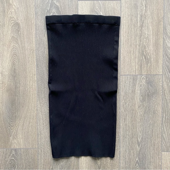 Vince knee length ribbed skirt - Picture 5 of 9